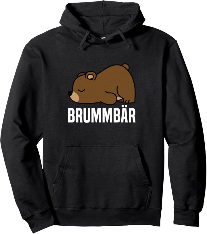 Brummbär Bär Genervt Braunbär Müde Kein Bock Pullover Hoodie