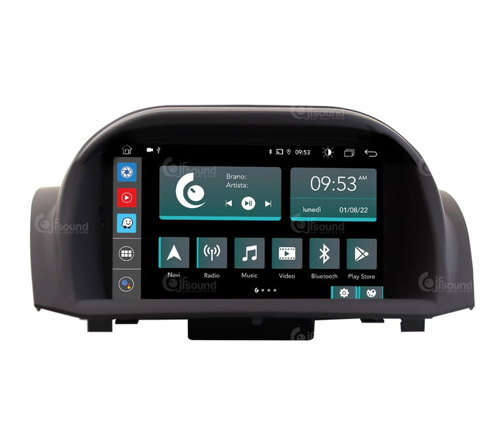 Personalisiertes Autoradio für Ford Fiesta 2013-16 Android GPS Bluetooth WiFi USB DAB+ Touchscreen 7
