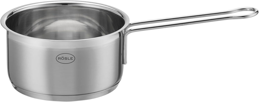 RÖSLE ELEGANCE Butter-/Saucenpfännchen, Hochwertige Stielkasserolle für kleine Mengen, Saucen oder g