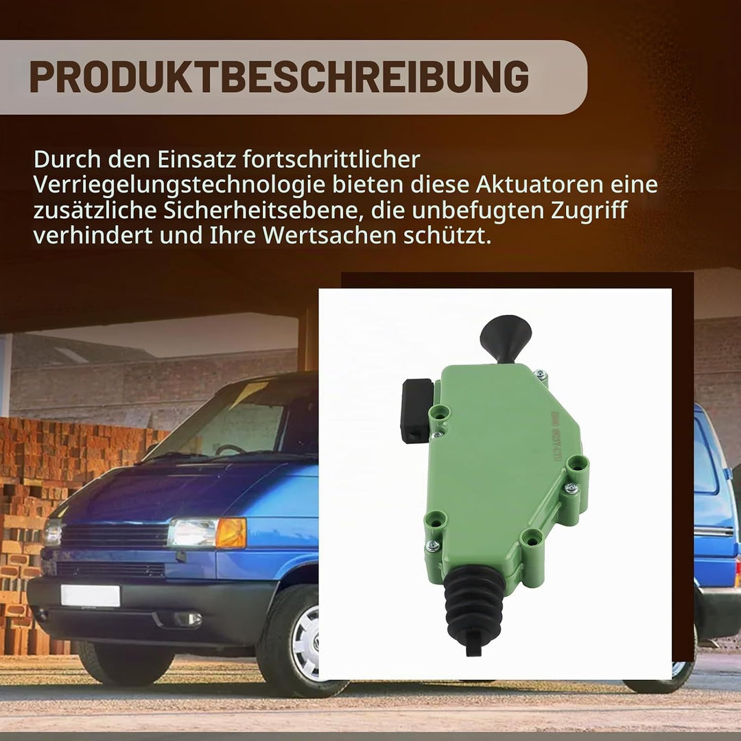 2 Stück Stellmotor mit Zentralverriegelung ZV 4-Polig Stellelement Zentralverriegelung passend für 1