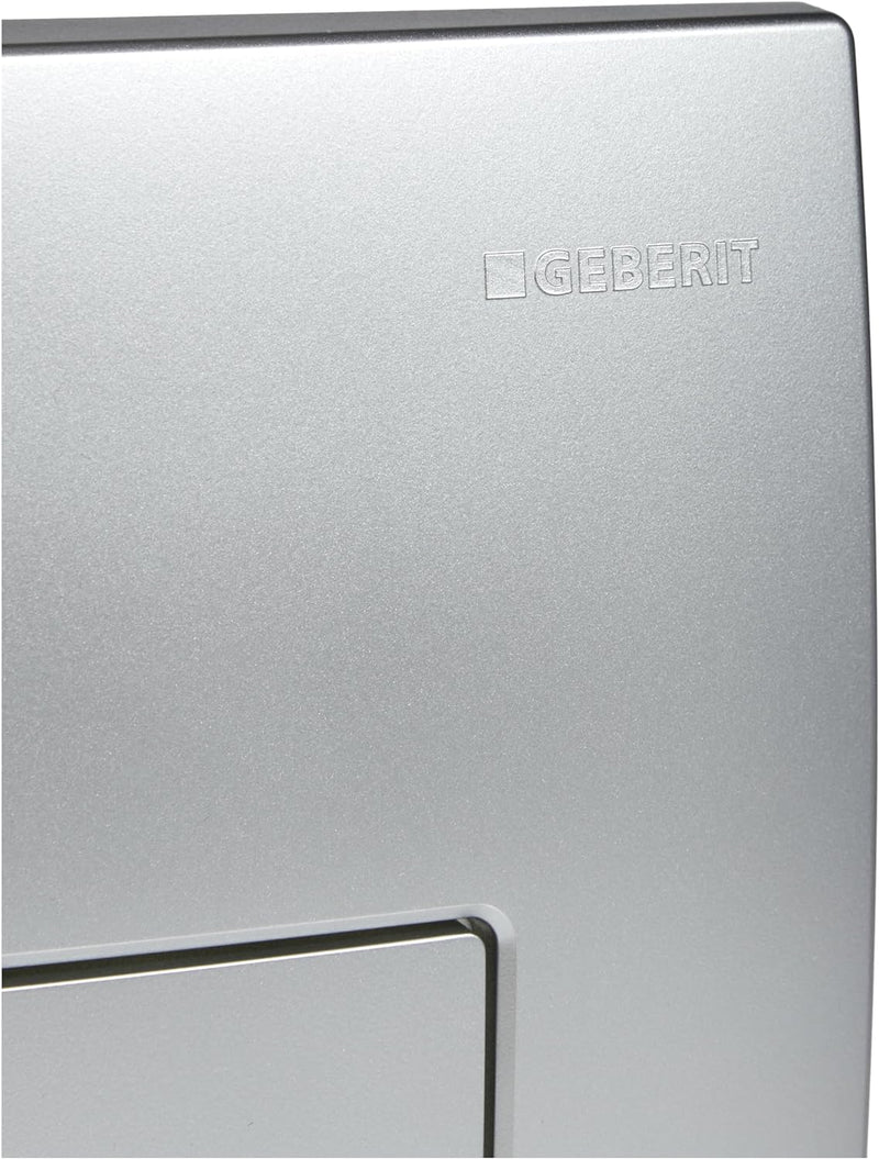 Geberit Betätigungsplatte, Chrom Matt, Delta51 Delta51 Chrom Matt, Delta51 Chrom Matt