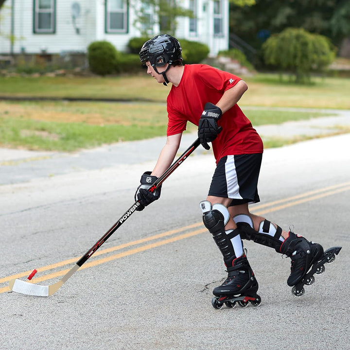 Franklin Sports NHL Power Fusion Street Hockeyschläger 40-Inch Youth Right, 40-Inch Youth Right