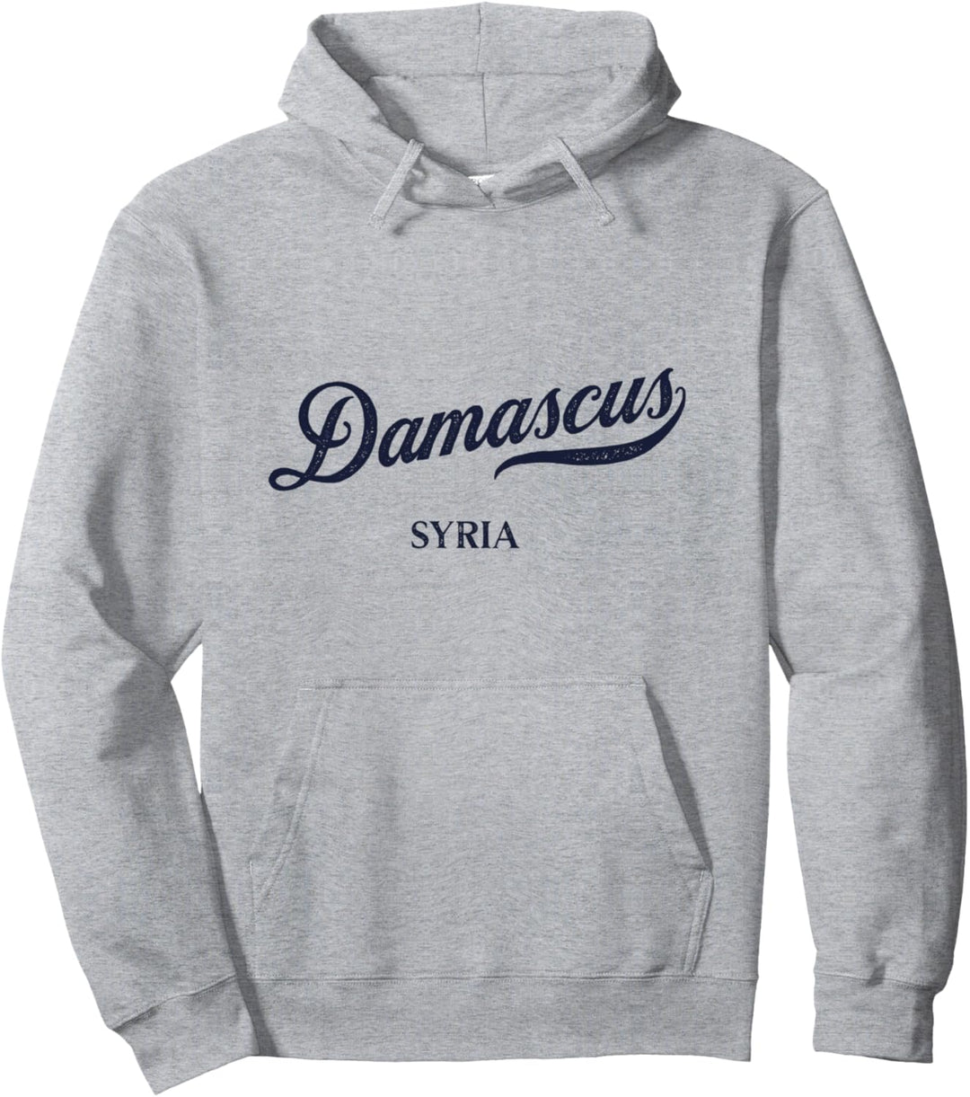 Retro Syrien City - Vintage Damaskus Pullover Hoodie