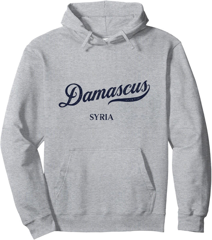 Retro Syrien City - Vintage Damaskus Pullover Hoodie