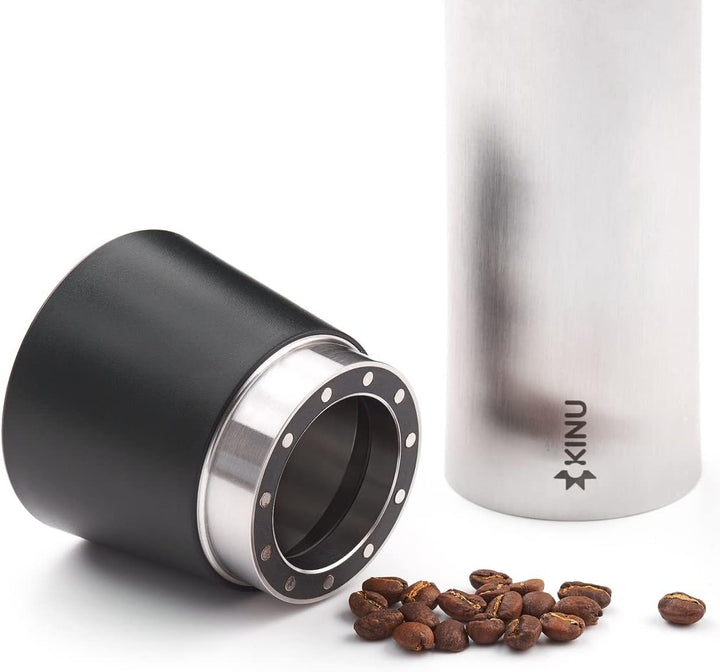 Kinu M47 Classic Grau / Schwarz Classic Kaffee- &amp; Espressomühle, Grau / Schwarz Classic Kaffee- &amp; Es