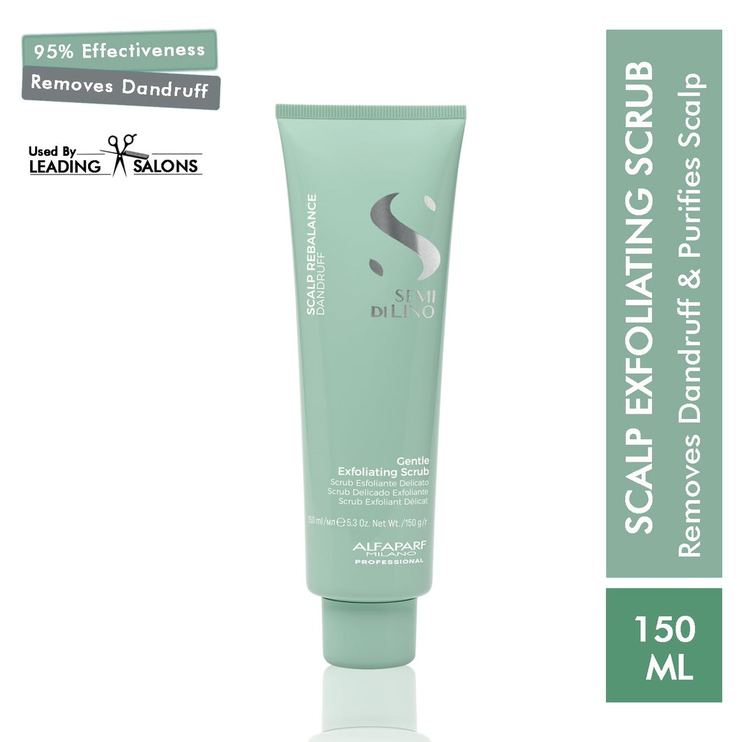 Alfaparf Milano Semi Di Lino Scalp Rebalance Gentle Exfoliating Scrub 150ml