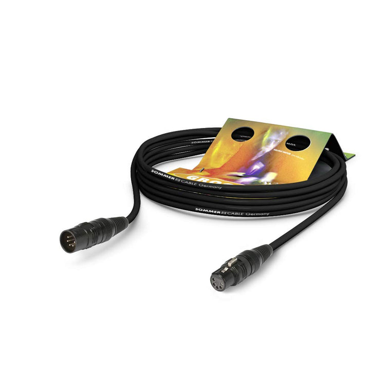 SommerCable AES/EBU - DMX512 110 Ohms SC-Binary 434 DMX512 - XLR male 5-pol HI-X5CM-M Hicon/XLR fema