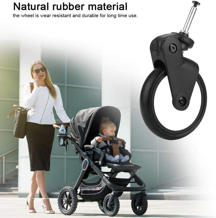 Kinderwagen Ersatz Gummi Räder Vorder und Hinter Kinderwagenrad Kinderwagen Zubehör für Yoya Vovo Ki