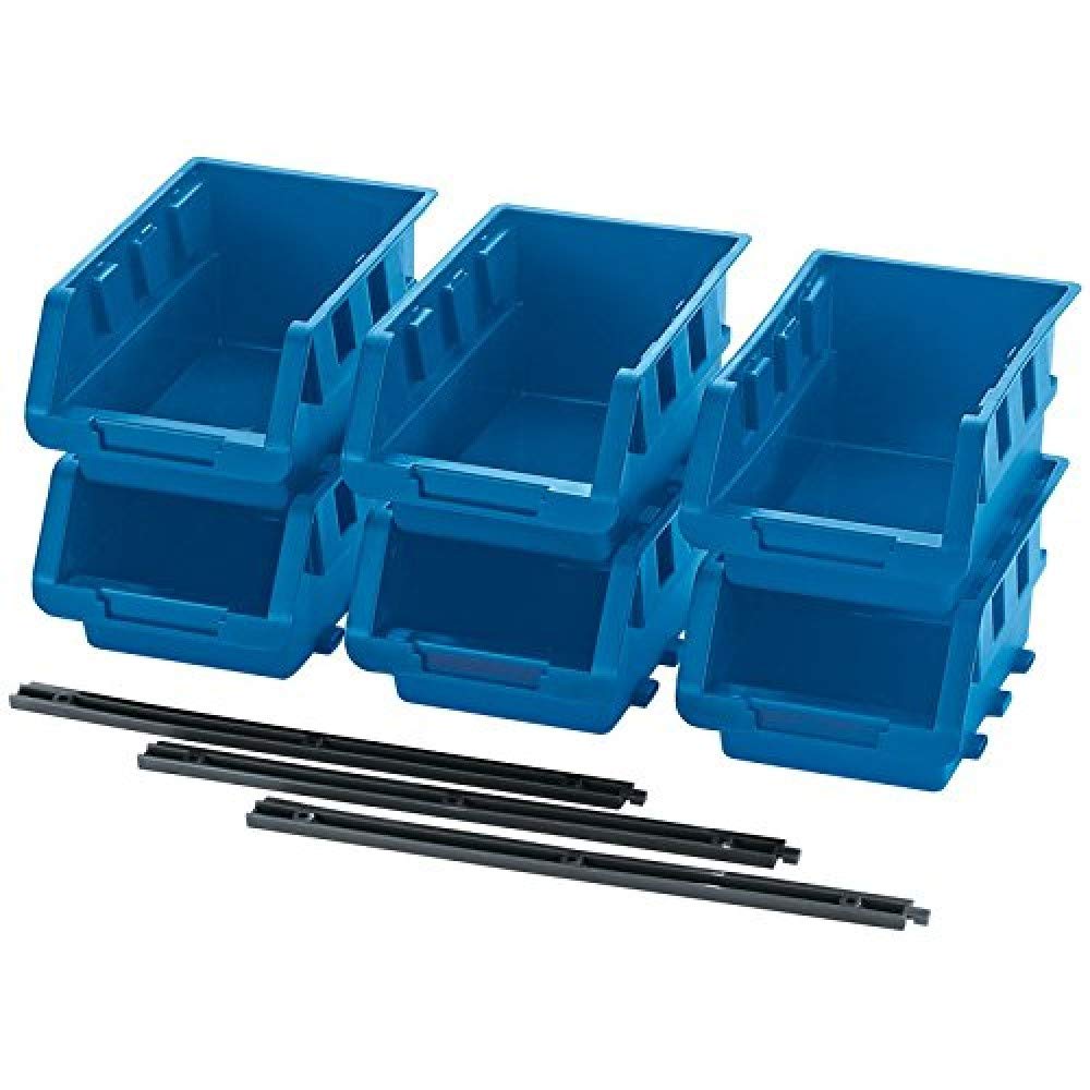 Draper Tools 38114 Aufbewahrungs-Set, mittelgross (6-teilig) 1 Blau, 1 Blau