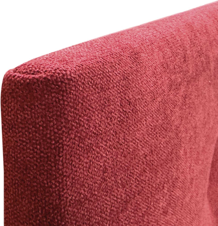 DHOME Kopfteil aus Kunstleder oder Stoff AQUALINE Glattes gepolstertes Kopfteil Luxusbett Kopfteil (