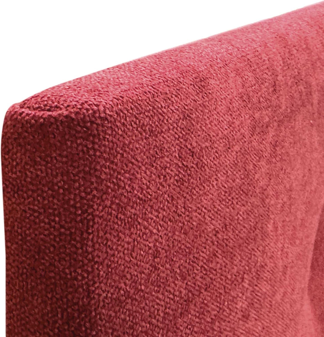 DHOME Kopfteil aus Kunstleder oder Stoff AQUALINE Glattes gepolstertes Kopfteil Luxusbett Kopfteil (
