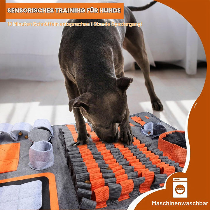 Hund Schnüffelteppich, Schnüffelteppich für Hunde Waschbar Schnüffelmatte Trainingsmatte Riechen Tra