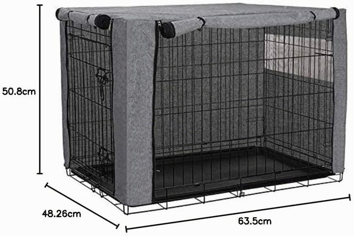 chengsan Hundekäfigabdeckung, Hundekaefig Abdeckung, Hundebox Abdeckung, langlebig, Winddicht, Abdec