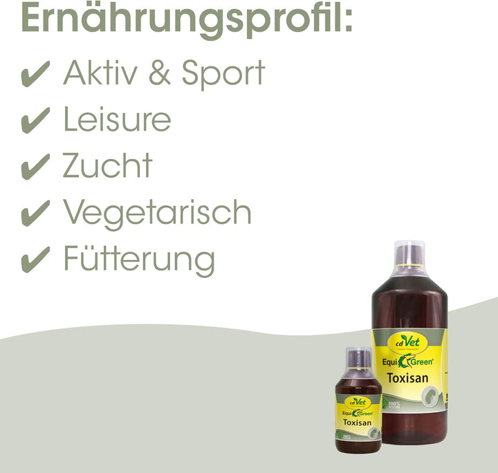 EquiGreen Toxisan 500ml 500 ml (1er Pack), 500 ml (1er Pack)