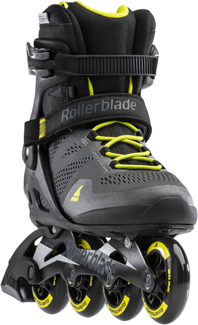 Rollerblade Herren Macroblade 80 44 black-lime (07100600-1A1), 44 black-lime (07100600-1A1)