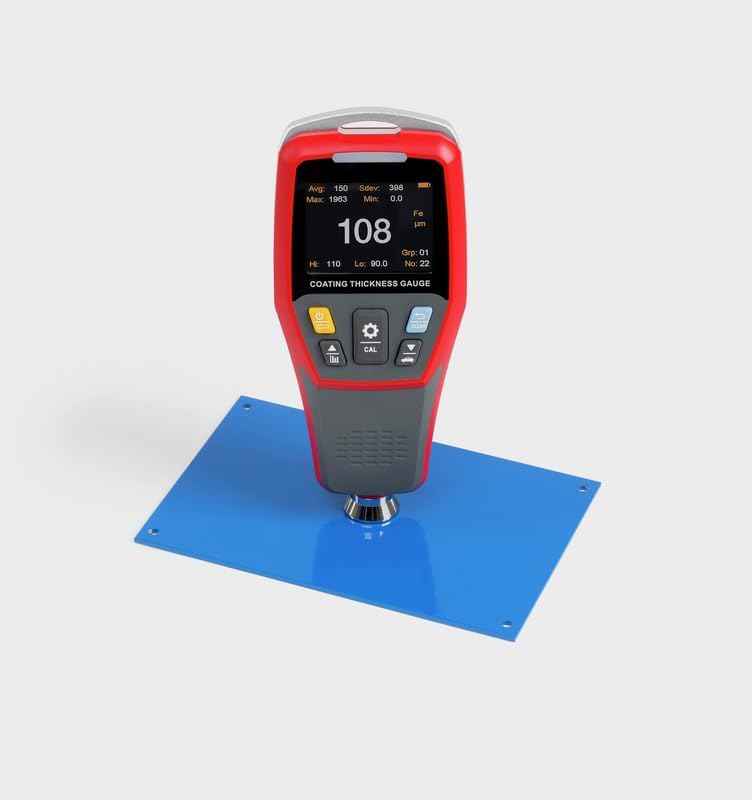 KERN & SOHN Digitales Schichtdickenmessgerät SAUTER JCT 100 (Abmessungen 131 × 65 × 28 mm, Messberei