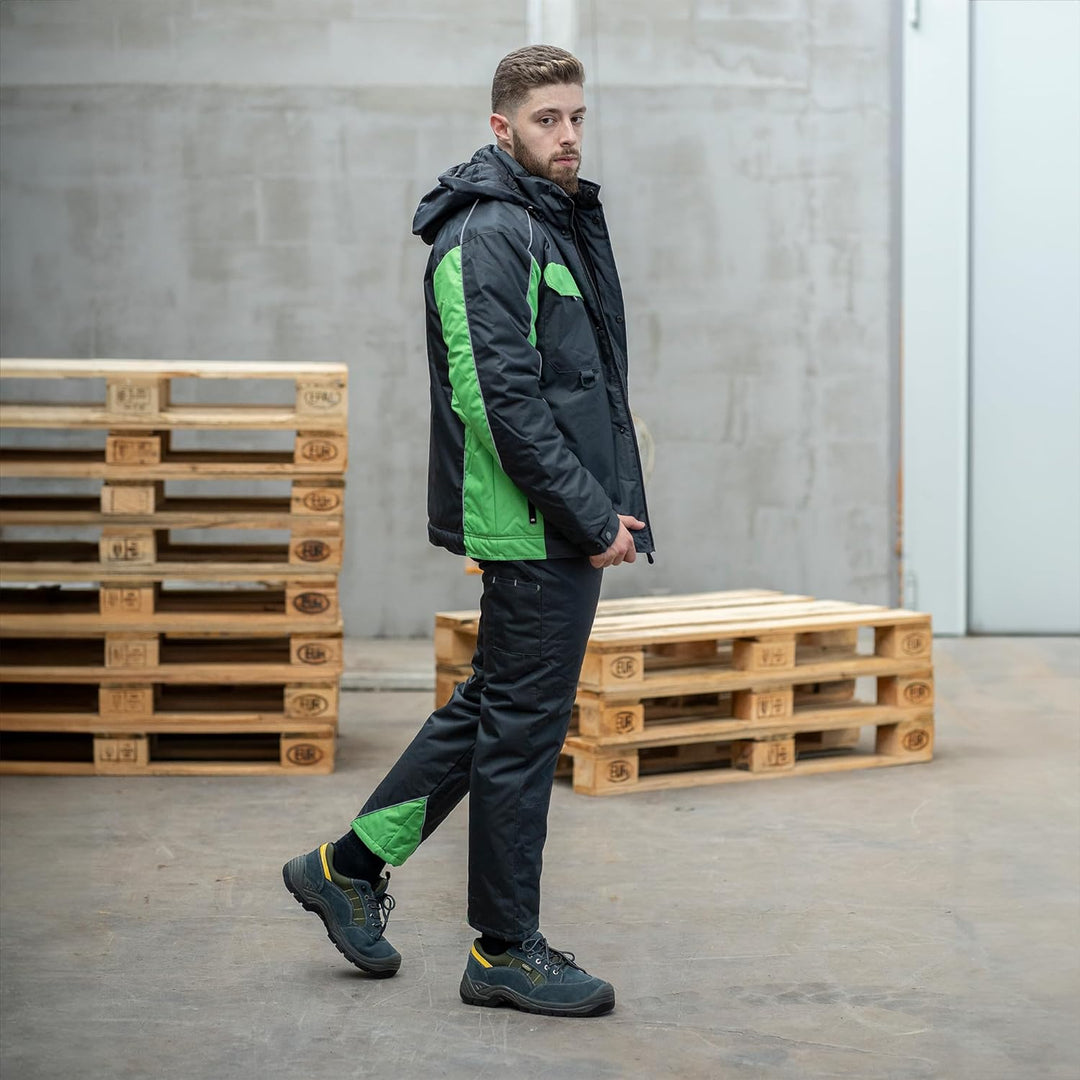 BWOLF Braver Arbeitsjacke Herren Winter Herren Winter Winddichte Winterjacke Arbeitsjacke Warme mit