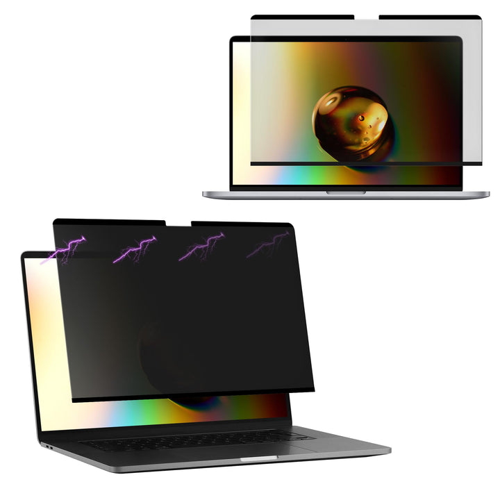 kwmobile Sichtschutzfolie für Apple MacBook Pro 16" (2019) A2141 Folie - Blickschutzfolie Privacy Sc