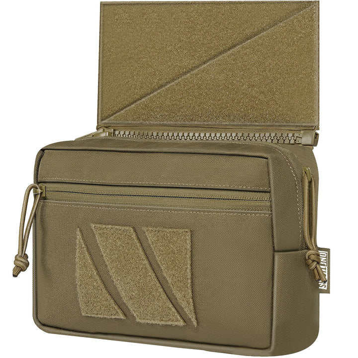 OneTigris Drop Down Pouch, PLUS1S Dump IFAK Pouch, Organizer Fronttasche für Taktische Weste Platten
