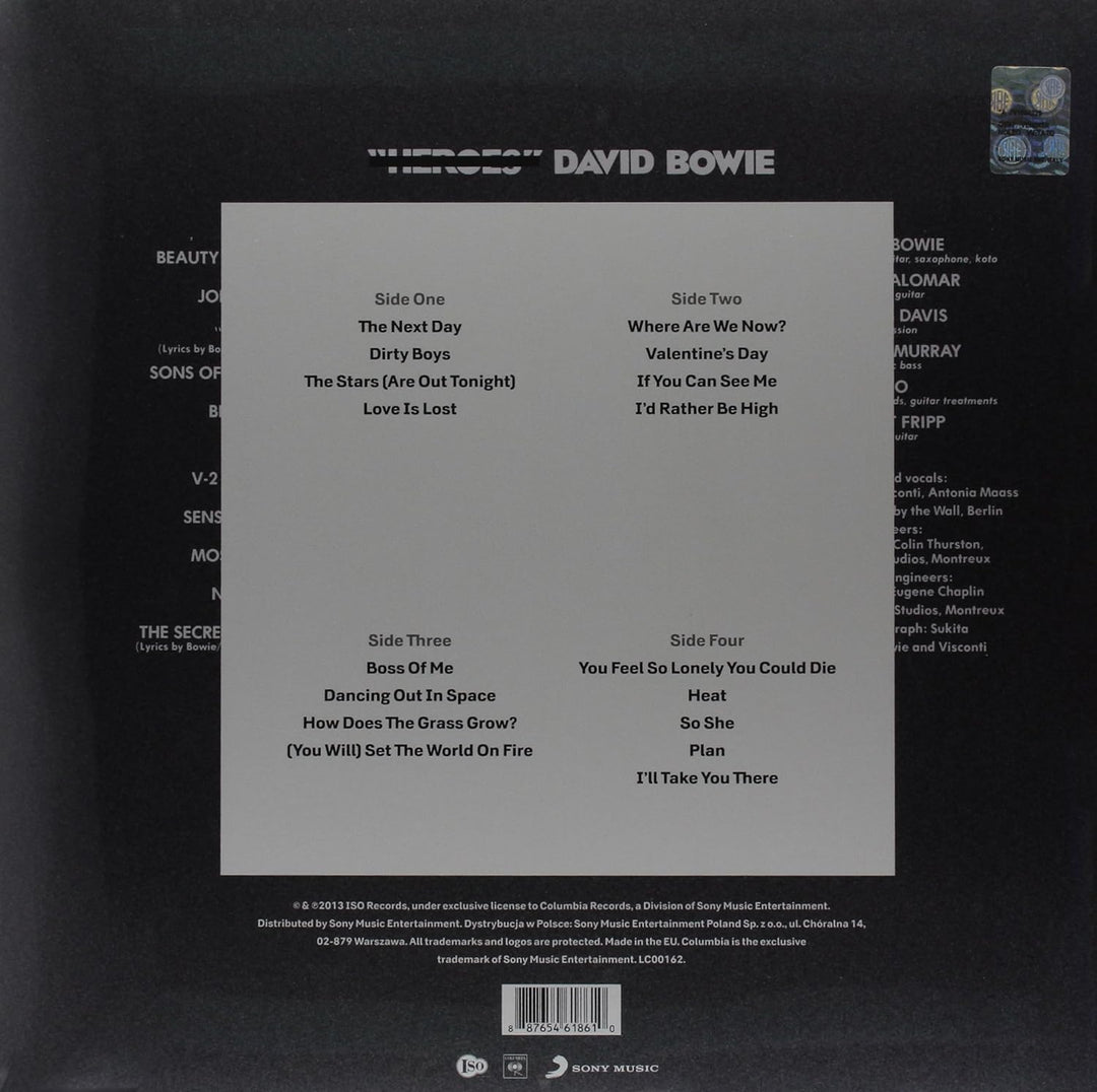 The Next Day [2 Vinyl + CD] [Vinyl LP], Vinyl