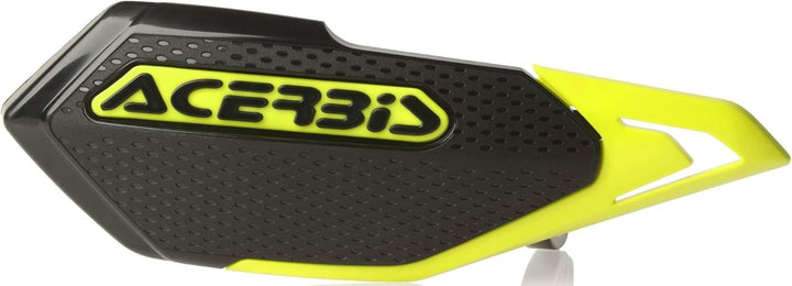 Acerbis Mefo Sport Mefo Sport Unisex – Erwachsene Acerbis X-Elite Handschützer, Schwarz/Weiss, Einhe