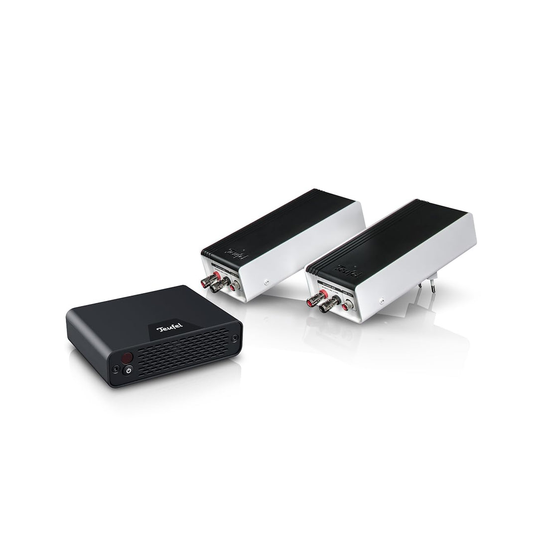 Teufel REARSTATION Wireless Audio Ermöglicht kabellose Tonübertragung an 2 Passive Lautsprecher, für
