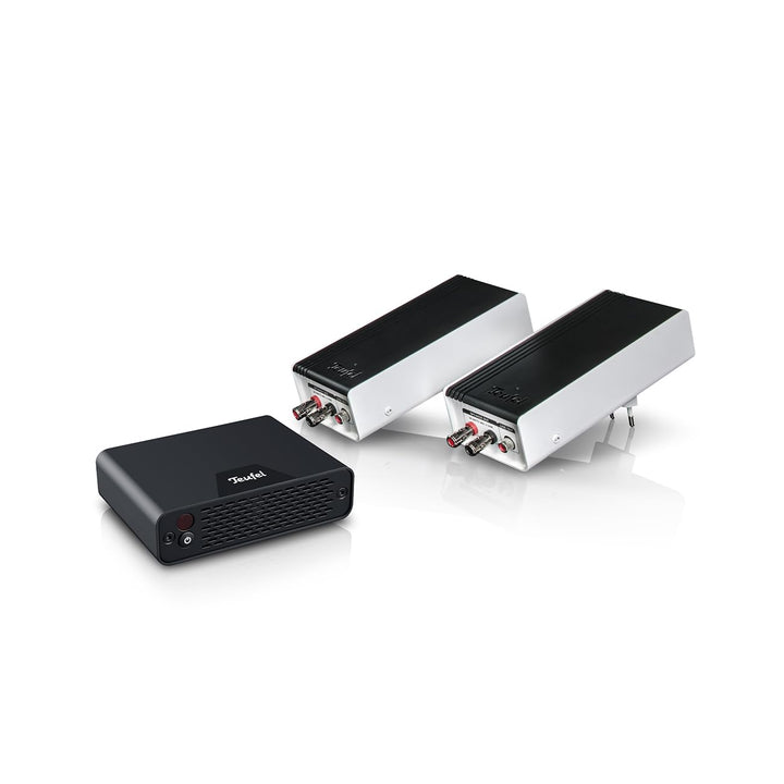 Teufel REARSTATION Wireless Audio Ermöglicht kabellose Tonübertragung an 2 Passive Lautsprecher, für