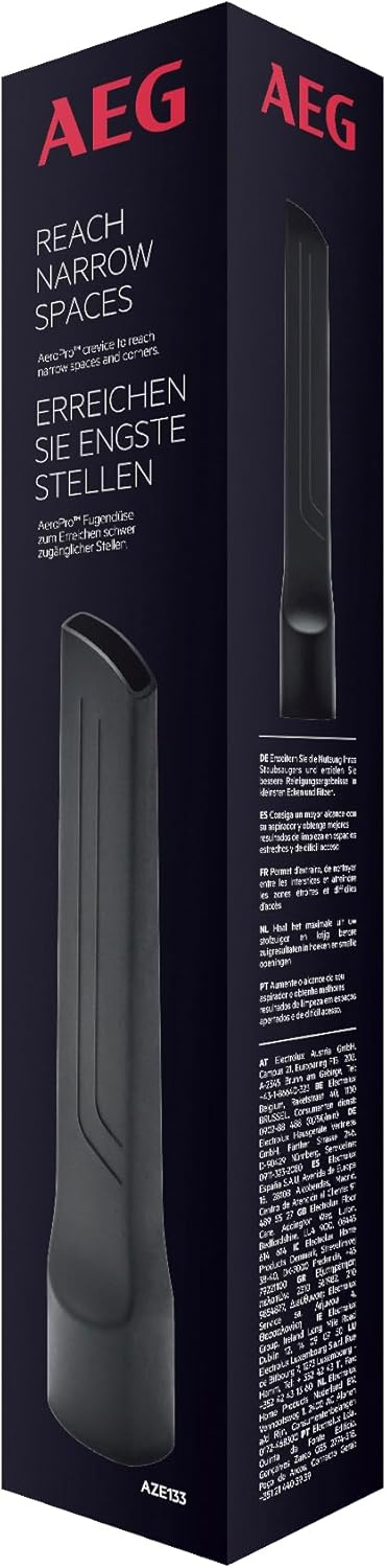 AEG AZE133 Fugendüse (27cm lang, Staubsauger Aufsatz für schwer erreichbare Stellen, Fugen und Ritze