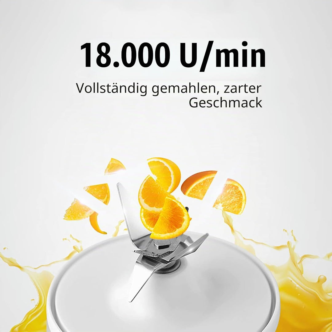 Elektrischer tragbarer Mixer Smoothie-Maker Multifunktionaler wiederaufladbarer USB-Mini-Mixer