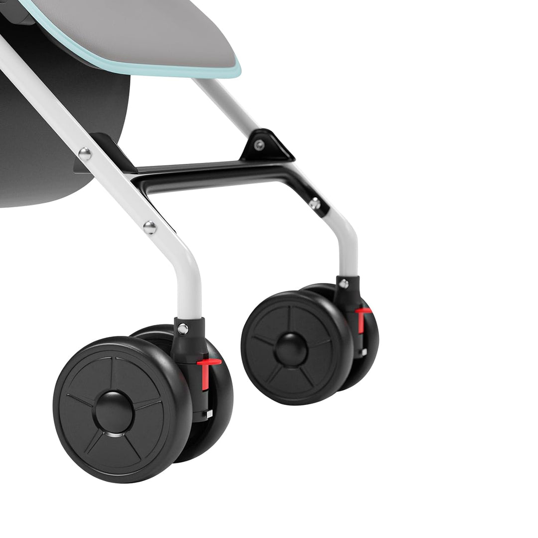 Buggy bis zu 10 kg von 6 Monaten bis 4 Jahren Schwenkbare 360° Räder Verstellbare Rückenlehne und Hö