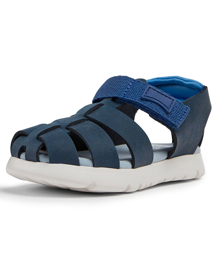 Camper Jungen Oruga Sandal K800489 Fisherman 23 EU Blau 001, 23 EU Blau 001