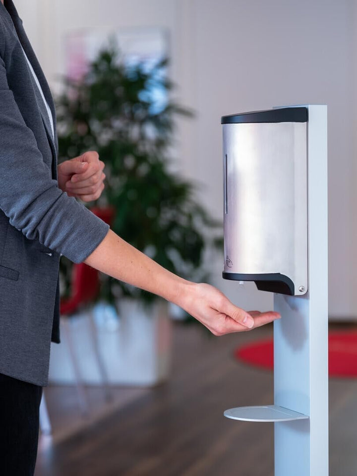 EMCO SYSTEM2 Desinfektionsspender zur Stand- oder Wandmontage, sensorgesteuerter Desinfektionsmittel