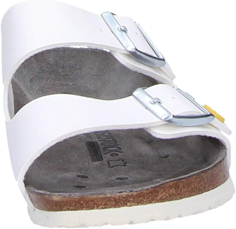 BIRKENSTOCK Arizona Birko-flor Esd Unisex Berufsschuh ARIZONA Antistatik Birko-Flor WEISS Gr. 35 - s