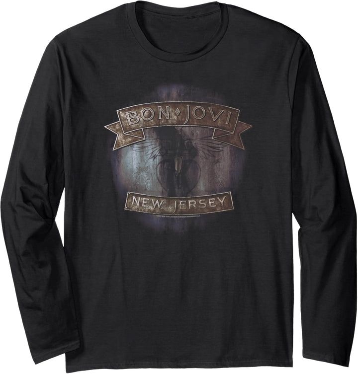 Bon Jovi New Jersey Langarmshirt