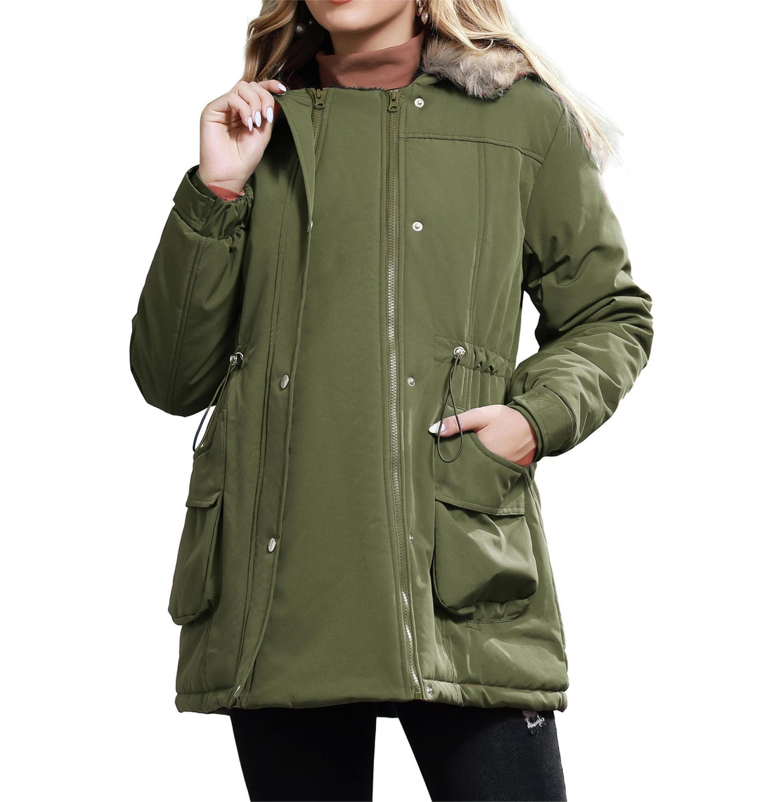 Maacie Tragejacke Umstandsjacke Umstandsmode Winter 3 In 1 Schwangerschaftsjacke Mit Babyeinsatz Ums