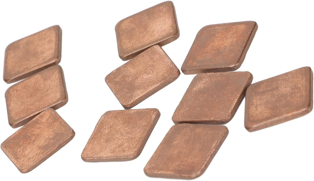 100 Stück 15 Mm GPU CPU Thermal Heatsink Copper Pad, Copper Pad Shim Thermal Kit, Mehrere Dickenopti