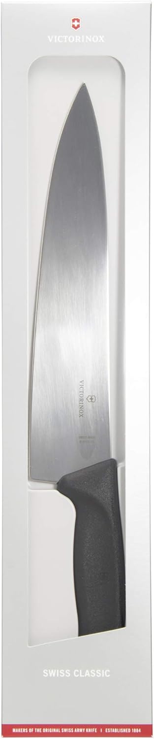 Victorinox Swiss Classic, Profi Tranchiermesser, Extra Scharfe Klinge, gerader Schliff, 25 cm, Kunst
