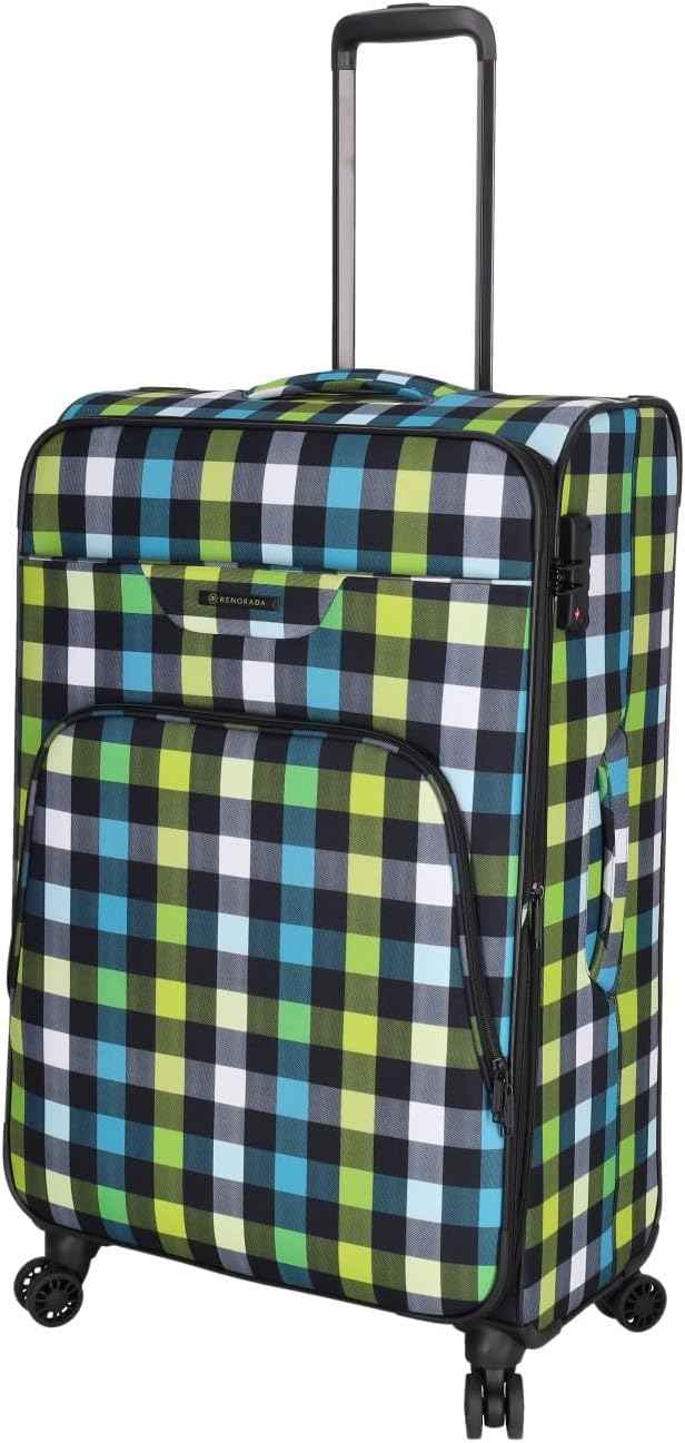 Reisetrolley SoftLITE 4w | Koffer aus strapazierfähigem Polyester | Leichter Trolley mit Vier Doppel