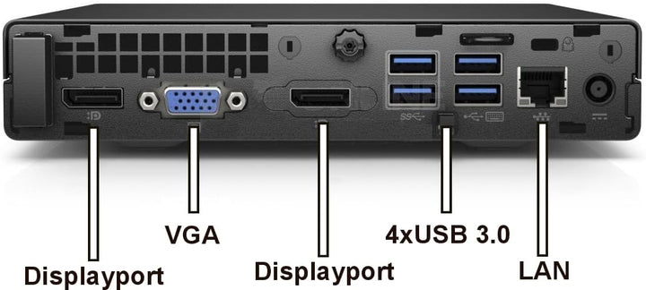HP AMD PC Business Office Multimedia Computer mit 3 Jahren Garantie! | AMD Ryzen3 2200GE, 4x3.6 GHz