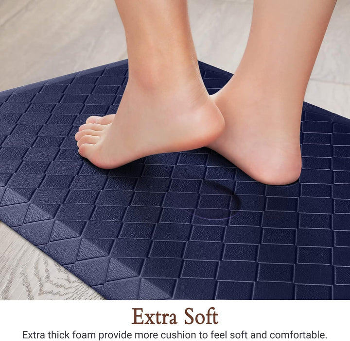 HappyTrends Küchenläufer, Anti-Ermüdungsmatte, 43,9 x 152,4 cm, rutschfest, wasserdicht, ergonomisch