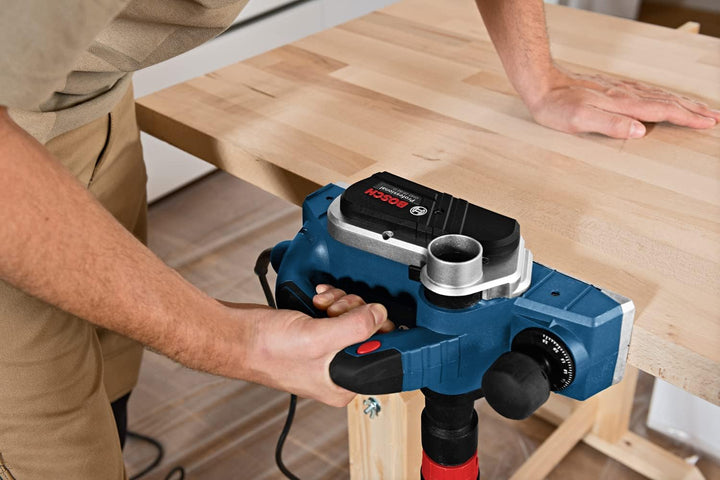 Bosch Professional Hobel GHO 26-82 D (710 Watt, inkl. Staubbeutel, Winkelschraubendreher, Parallelan