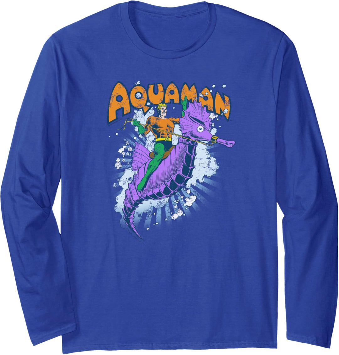 Aquaman Ride Free Langarmshirt