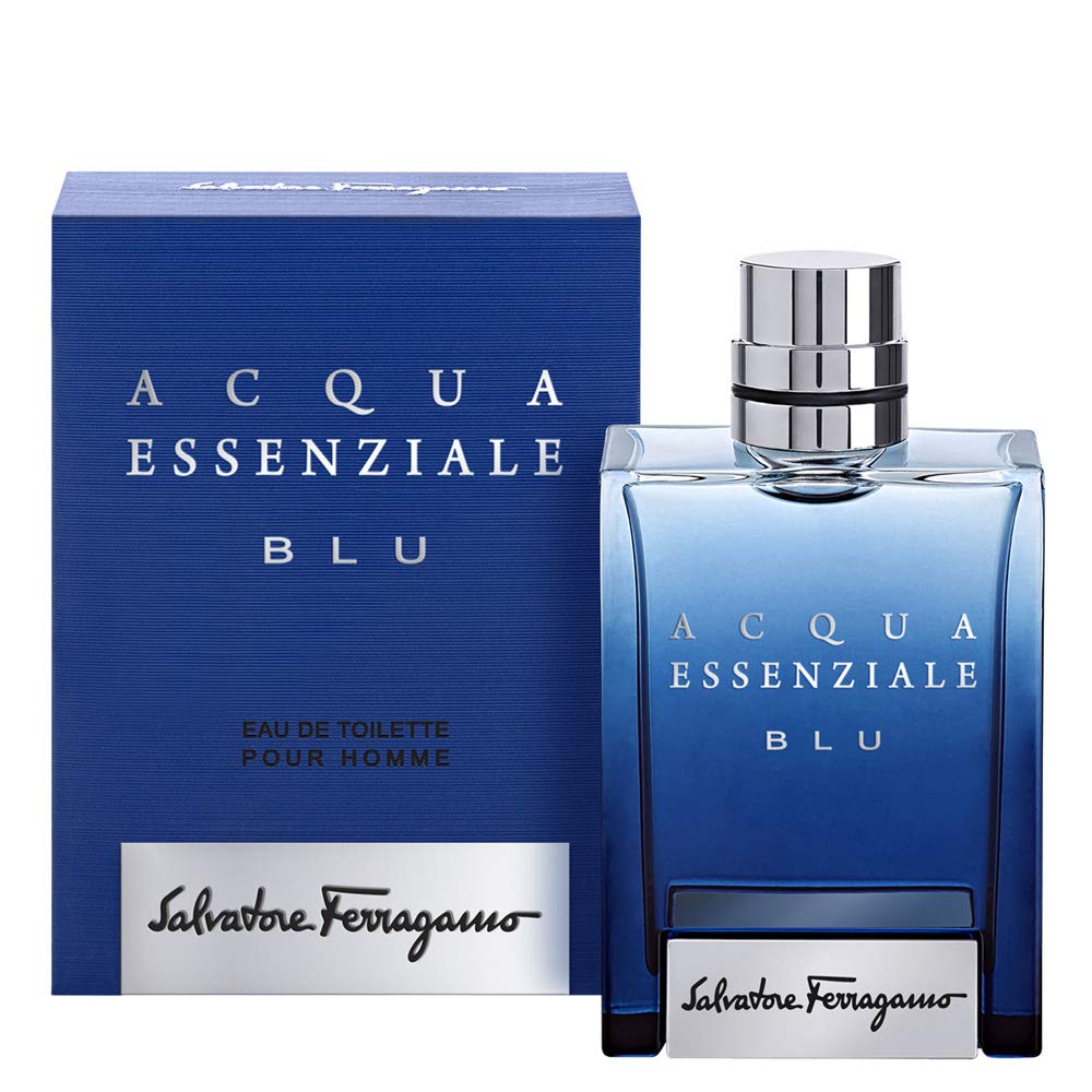 FERRAGAMO Acqua Ess Blu EDT Vapo 50 ml, 1er Pack (1 x 50 ml) 50 ml (1er Pack), 50 ml (1er Pack)