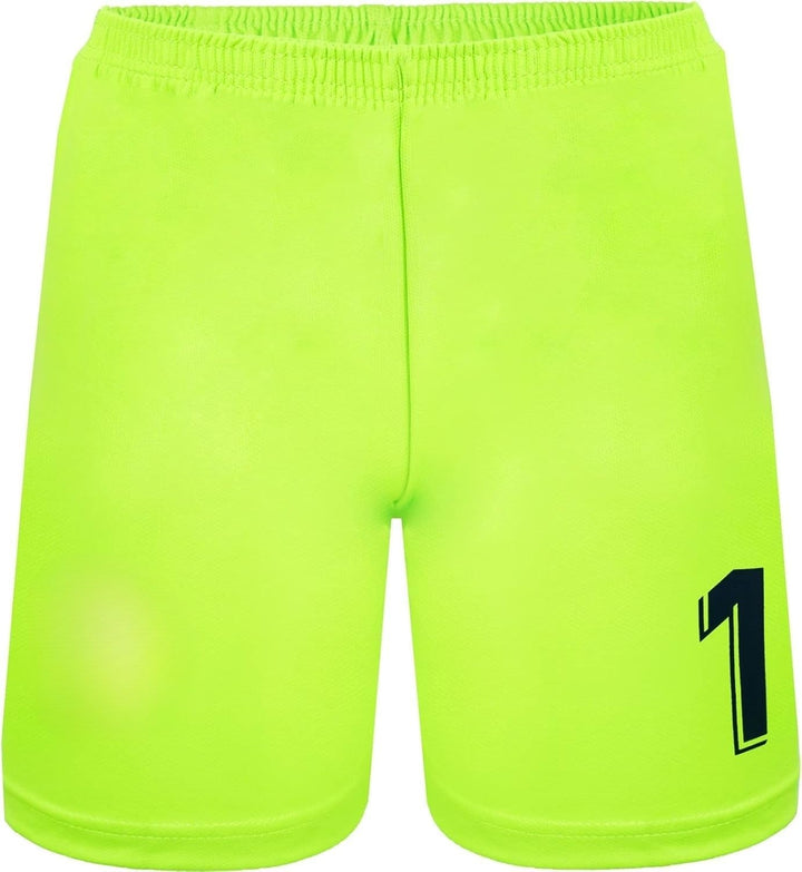 TER Stegen Kinder Torwart Trikot Fussball #1, Neu Saison, Shorts Socken Torwarttrikot Grün (Langarm)