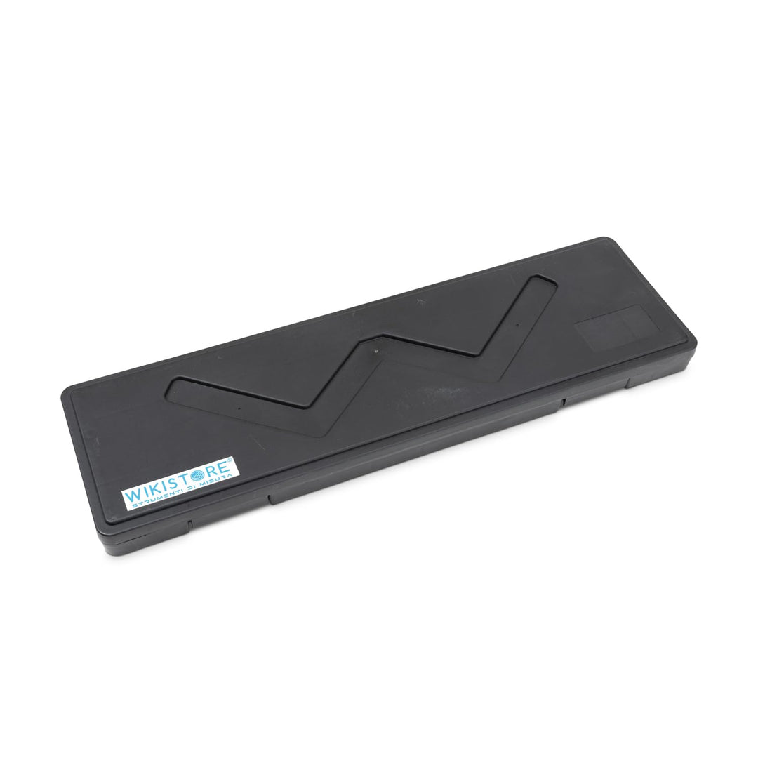 WIKISTORE TASCHEN Caliper 0-300 mm with 4 Functions, Analogue Brake Caliper 50 Jaws, Steel Saddle La