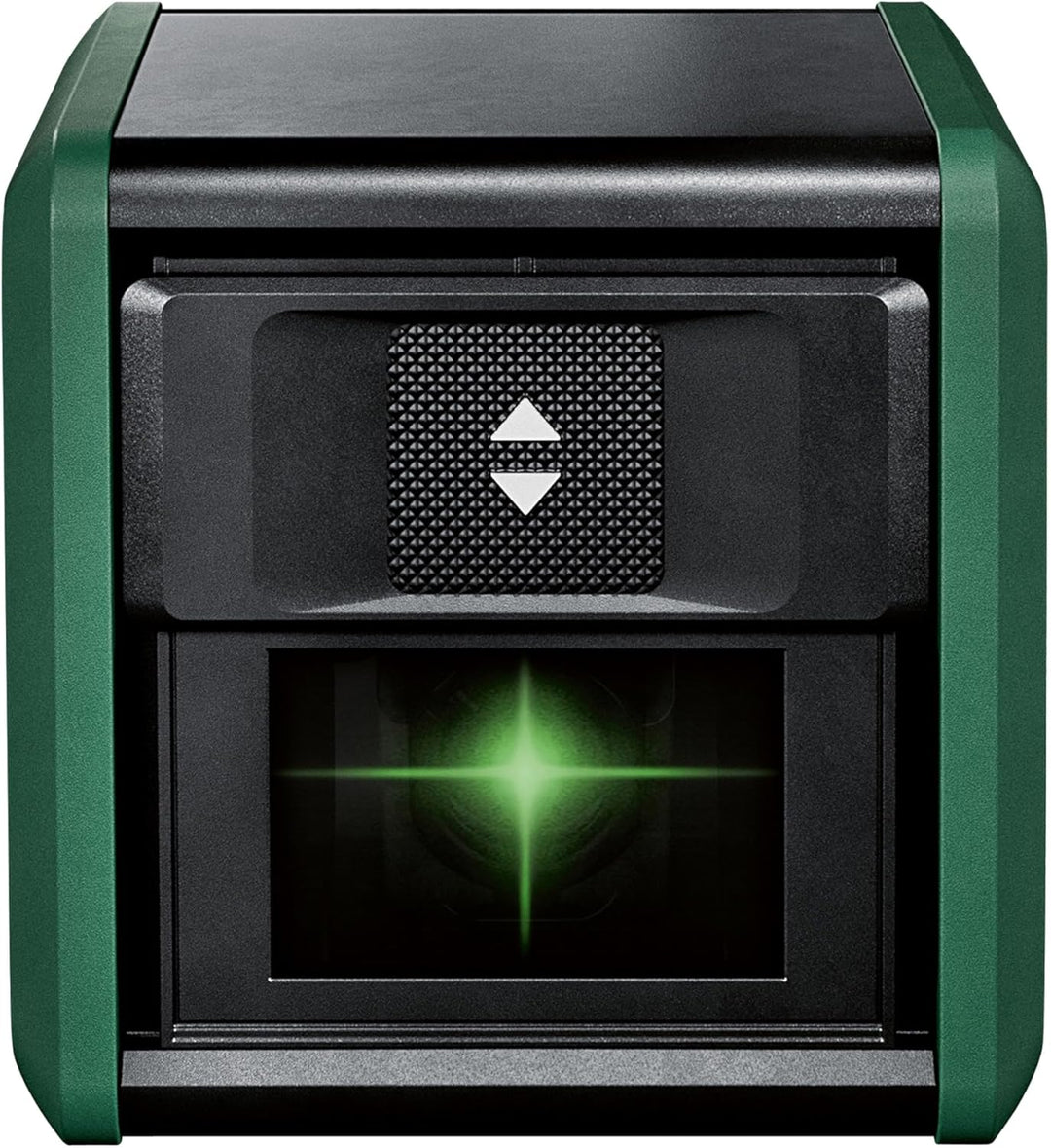 Bosch Home and Garden Kreuzlinienlaser Quigo Green mit Stativ (grüner Laser für bessere Sichtbarkeit