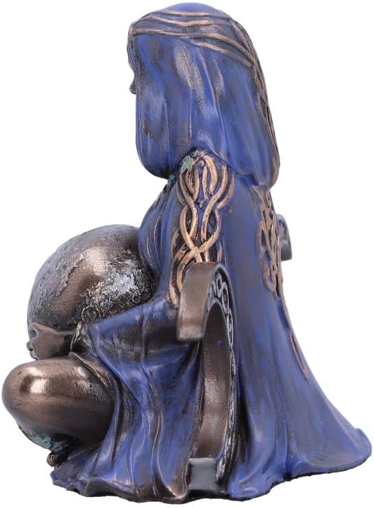 Nemesis Now Dreifach-Mond-Göttin-Figur, 8,5 cm, Violett
