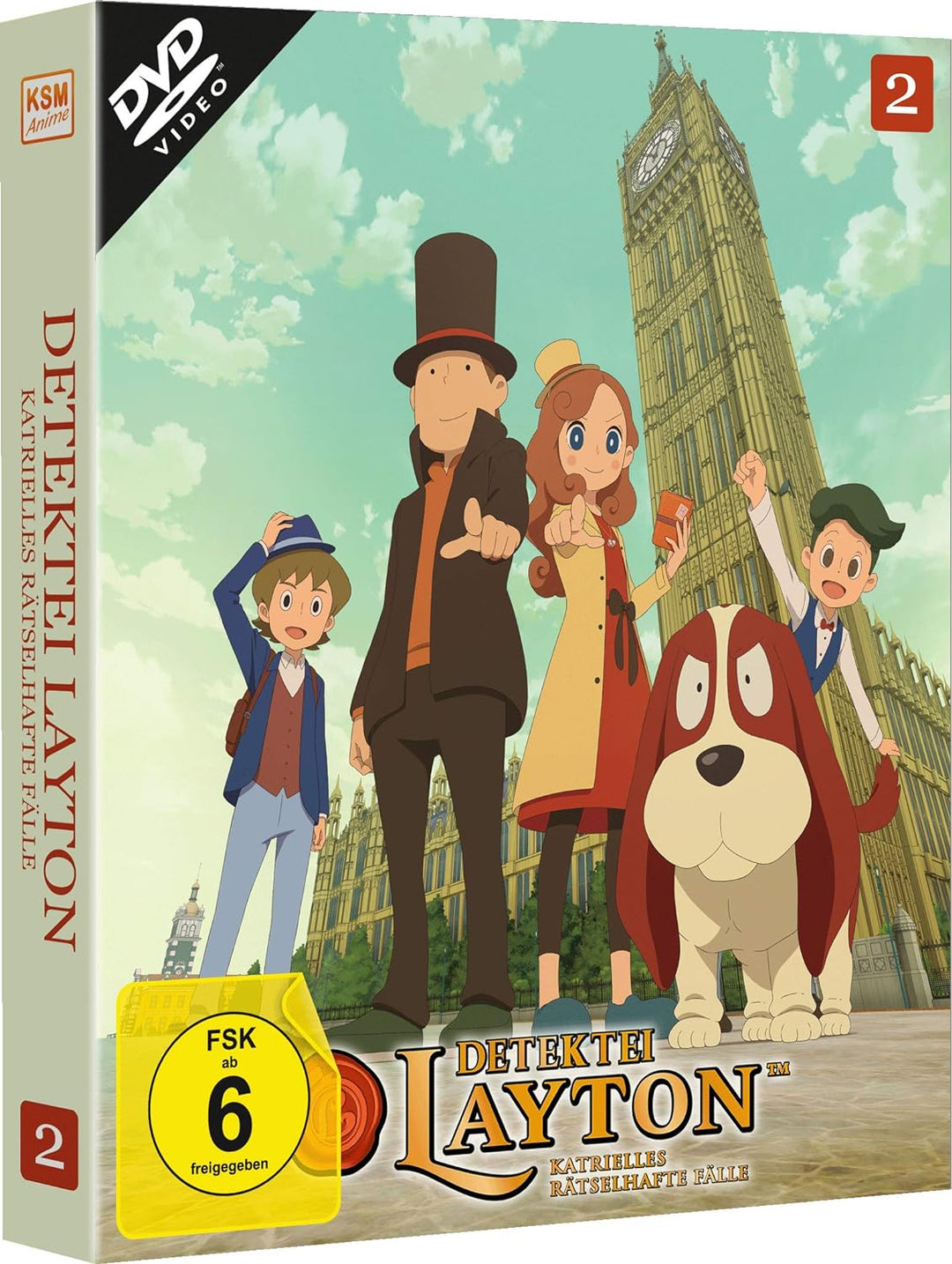 Detektei Layton - Katrielles rätselhafte Fälle: Volume 2 [2 DVDs], DVD