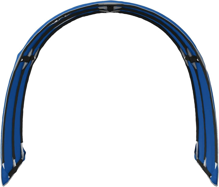Bettunnel 2 Stück Blau 211 x 67,5 x 2 cm Polyester für Kingsize-Bett, zubehör Ersatzteil, rutschfest