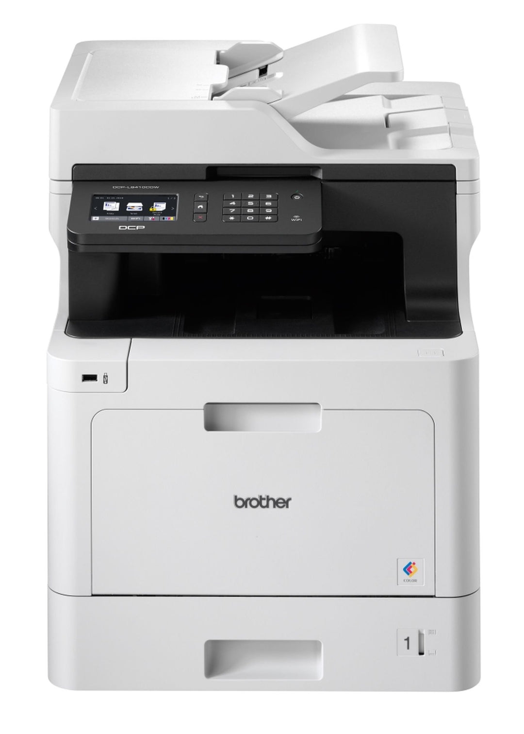 Brother DCP-L8410CDW Professionelles 3-in-1 Farblaser-Multifunktionsgerät (31 Seiten/Min., Drucker,
